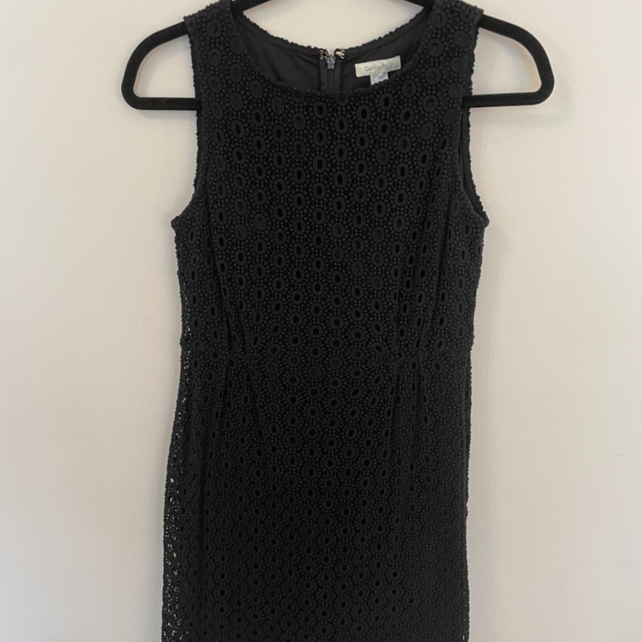 Black Garnett Hill eyelet dress - Depop