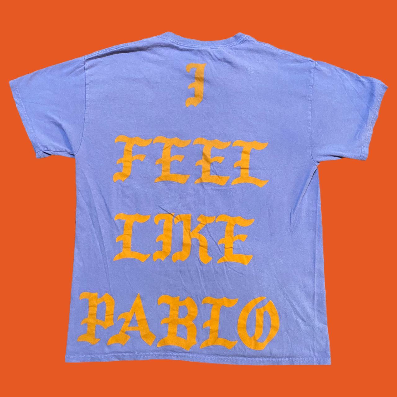 Yeezy Men's Blue T-shirt