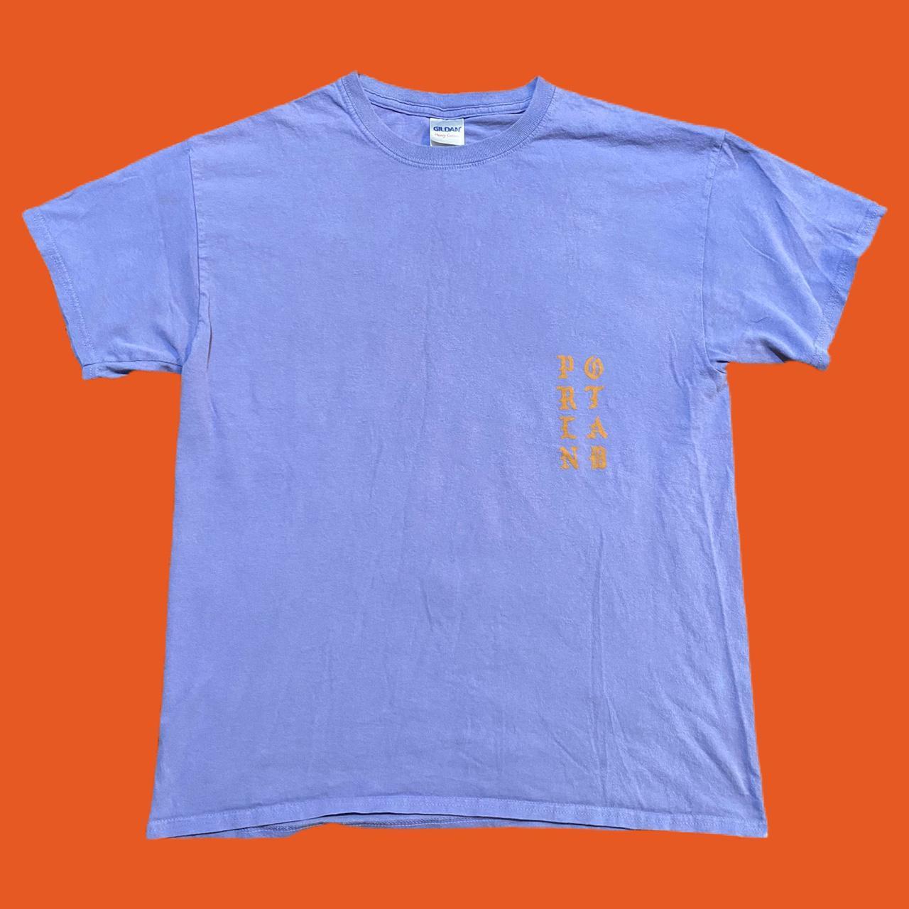 Yeezy Men's Blue T-shirt (4)