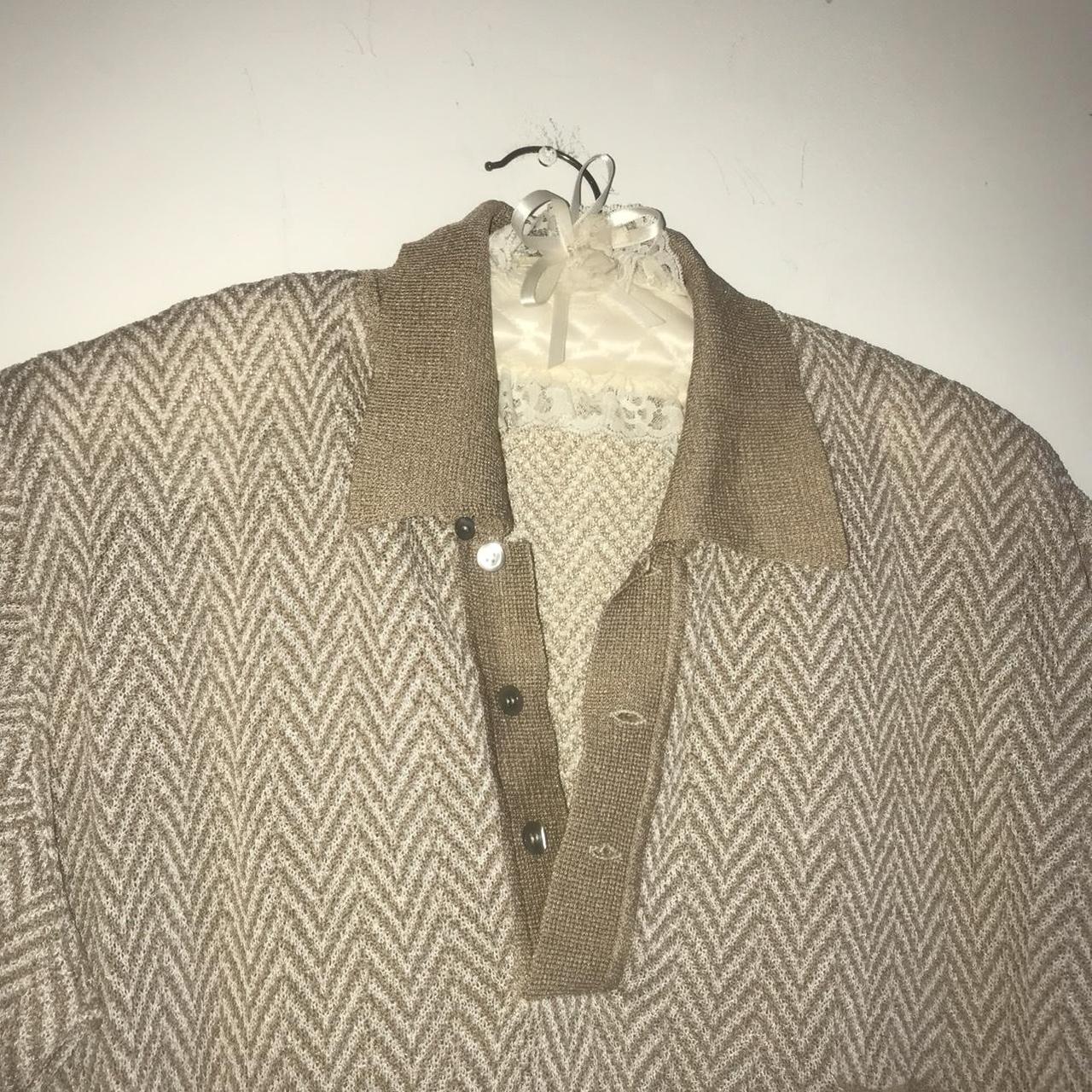 Beautiful Italian merino knit mens top - Depop