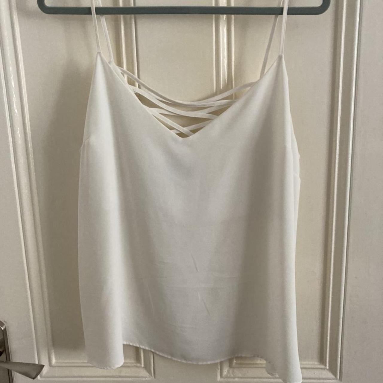 New Look Women's White Blouse | Depop