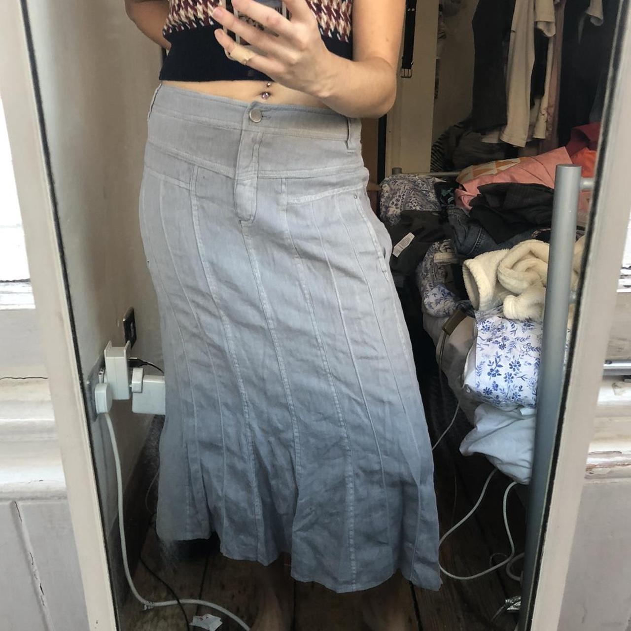 Women's Grey Skirt | Depop