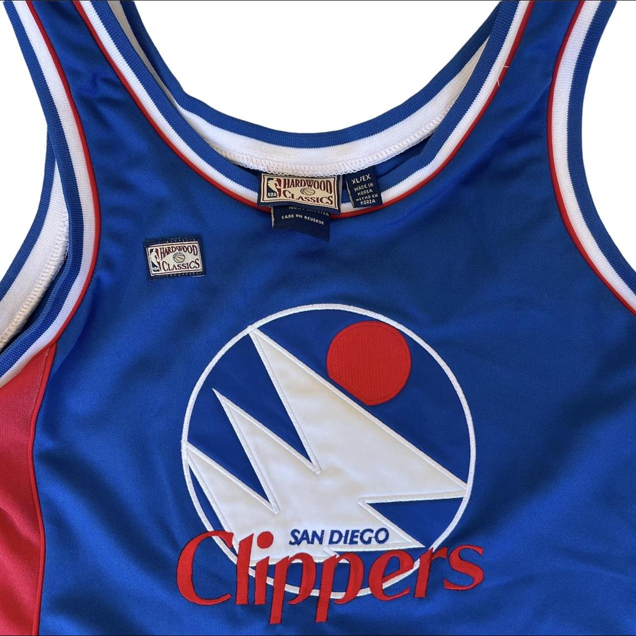 Vintage Hardwood Classics SAN DIEGO CLIPPERS Women's NBA