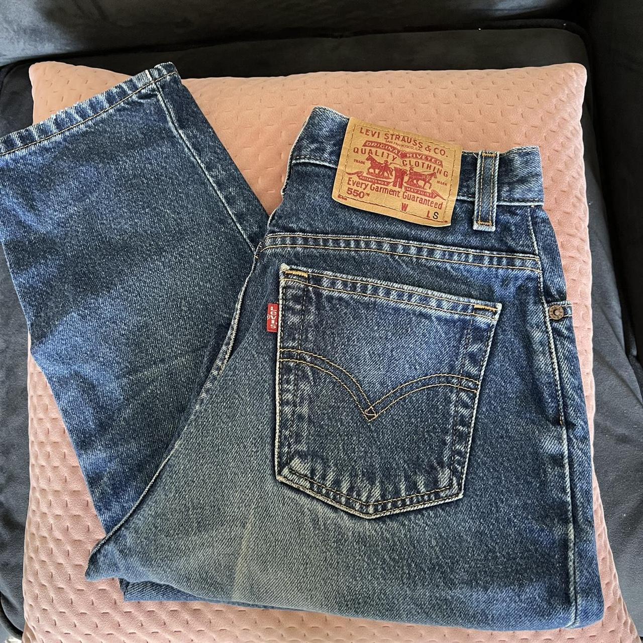 Open to offers Women’s Vintage Levi’s 550 Jeans Dark... - Depop