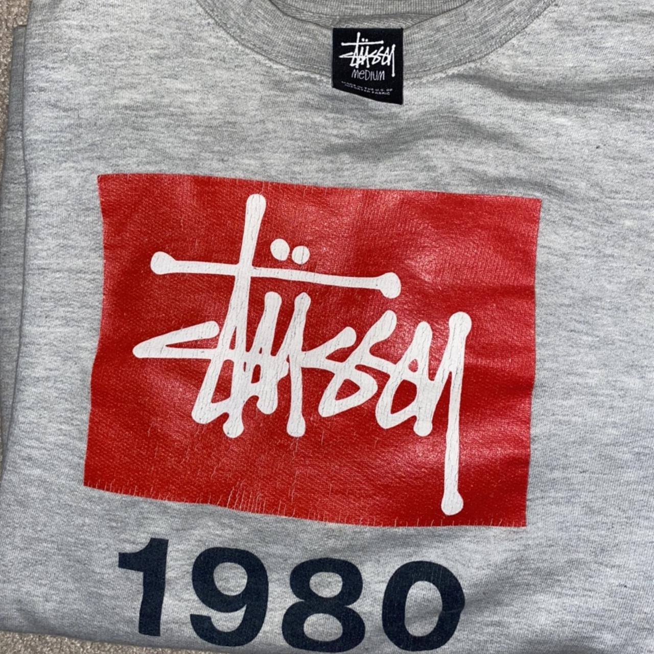 Stussy crew neck Size medium Small stain as seen... - Depop