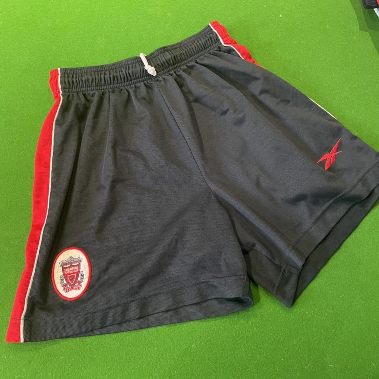 Reebok Men's Navy and Red Shorts | Depop