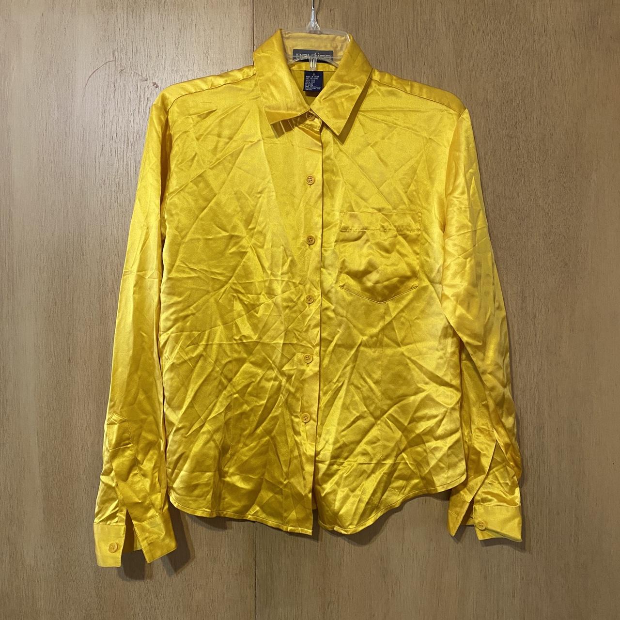 Vintage Nautica Silk Button up shirt blouse! Super... Depop