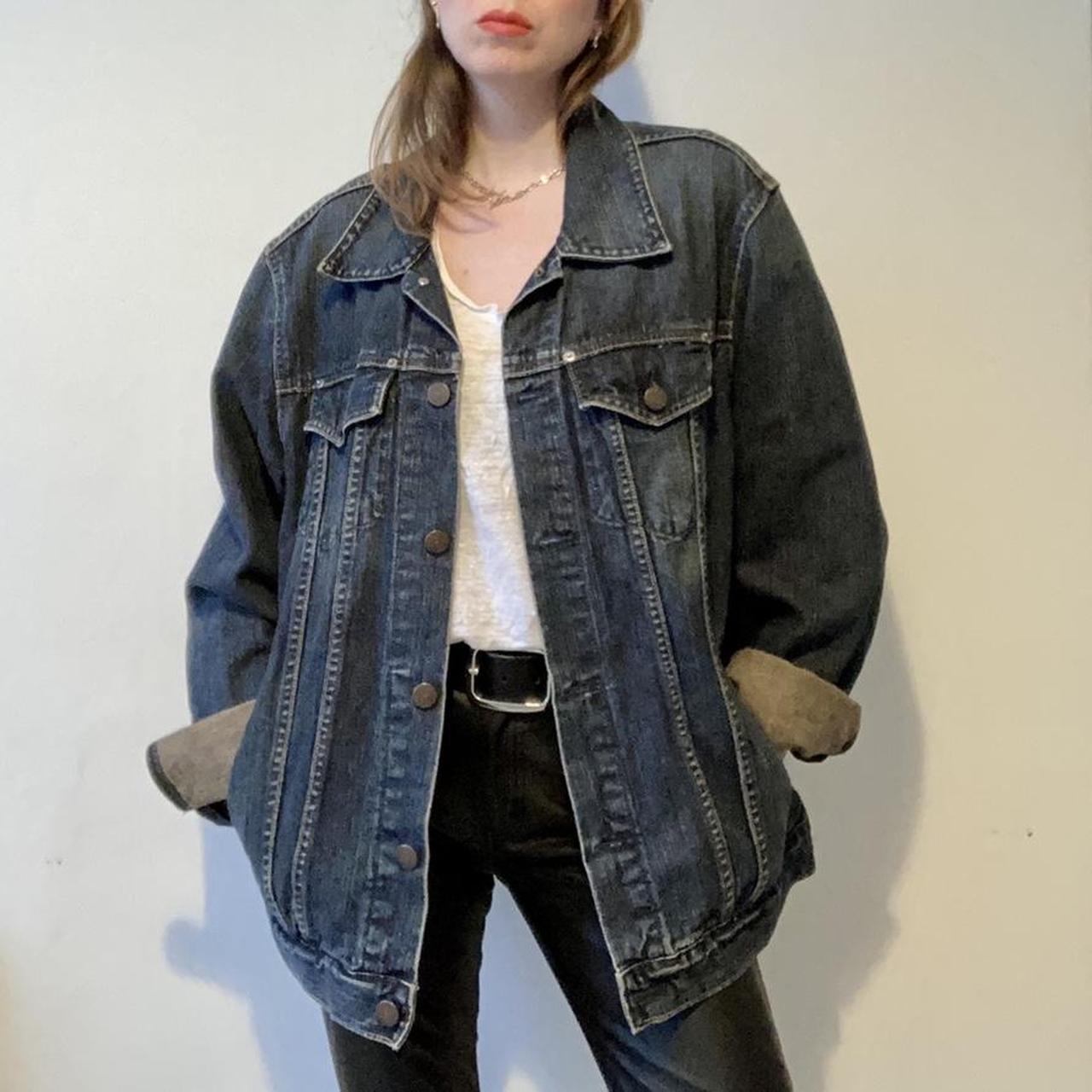 Gap Women's Navy Jacket Depop