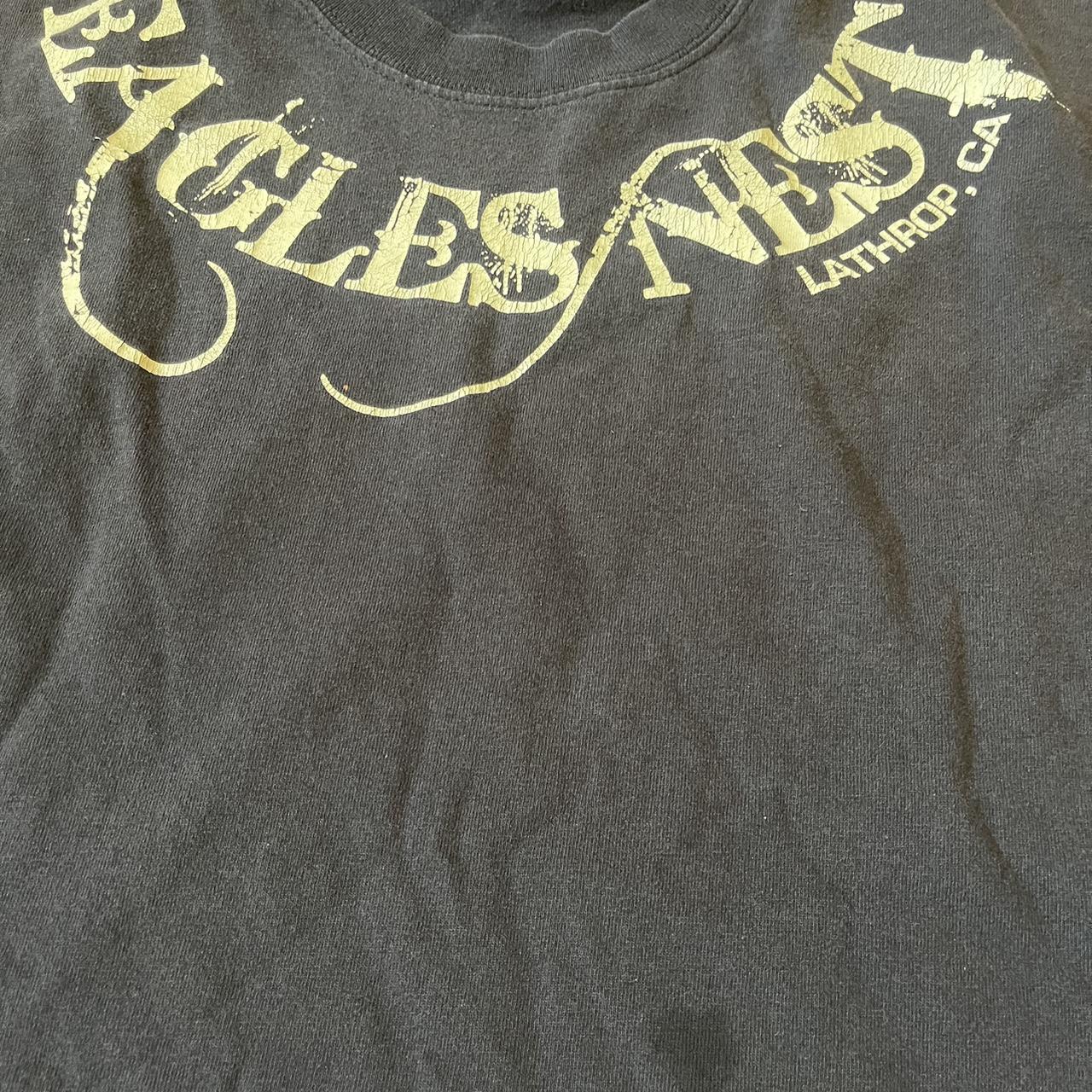 Vintage eagles nest t shirt there's a oil stain in - Depop