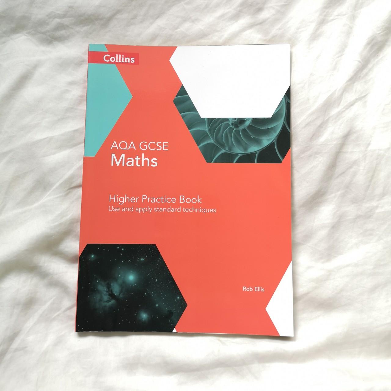 GCSE AQA Collins Maths Higher practice workbook... Depop