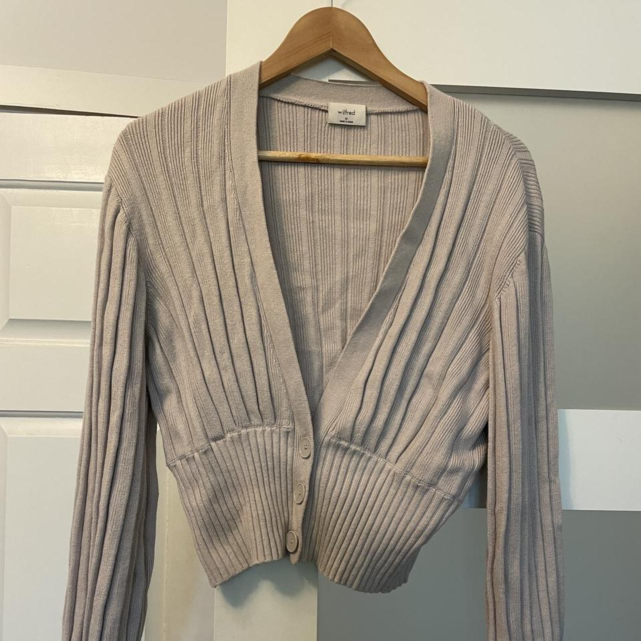 aritzia wilfred cardigan