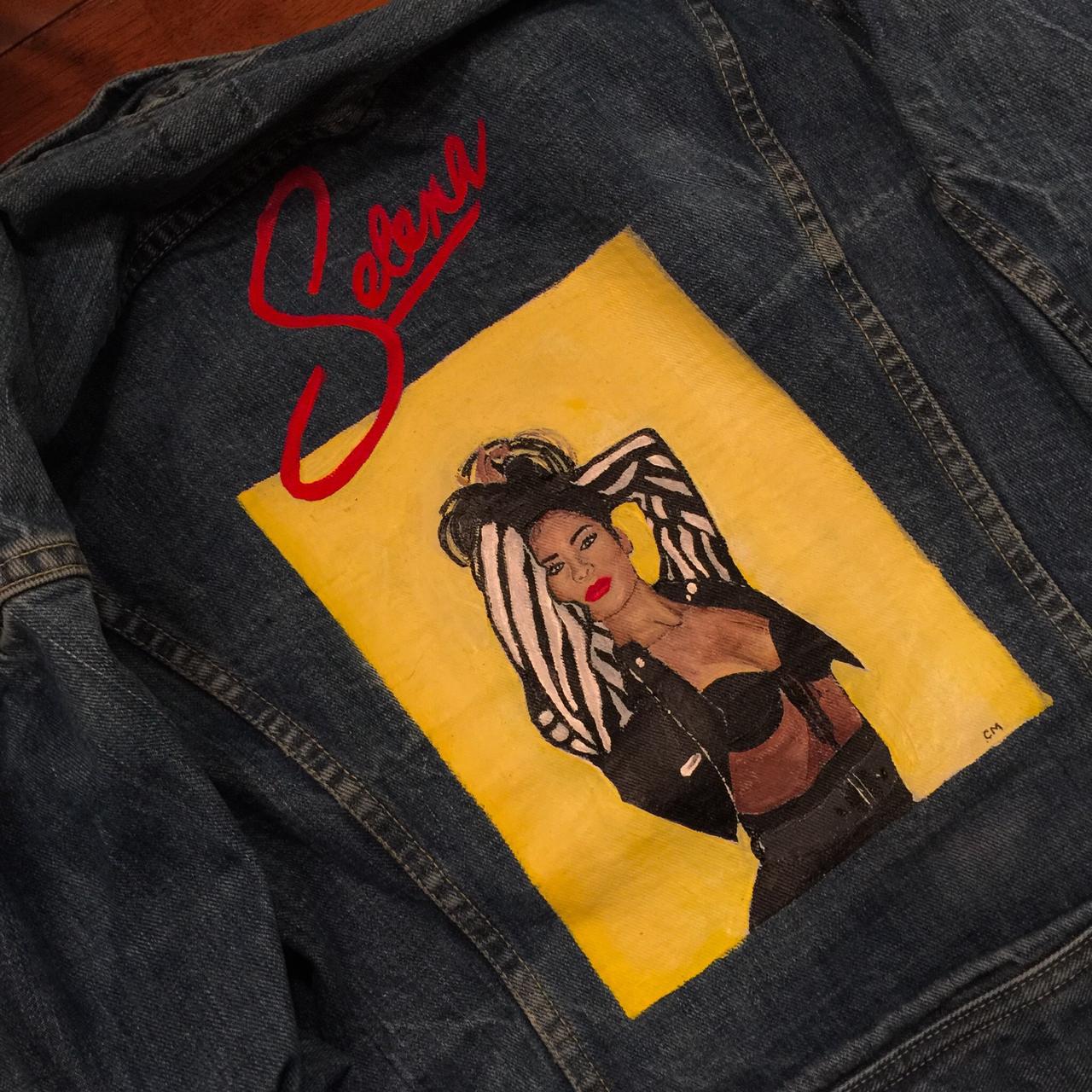 Selena Hand-painted Denim Jacket 