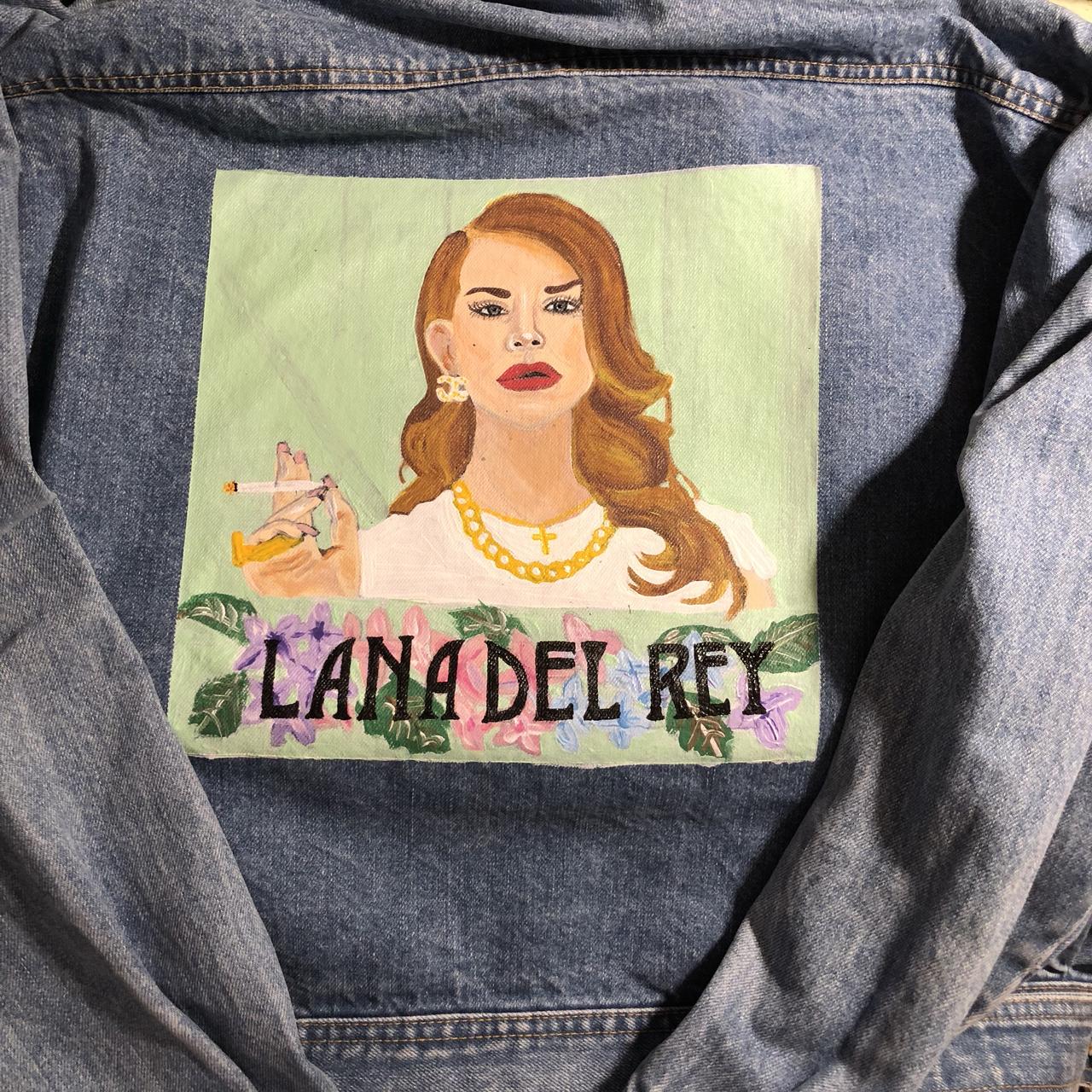 Hand-painted Selena Quintanilla jacket that I made - Depop