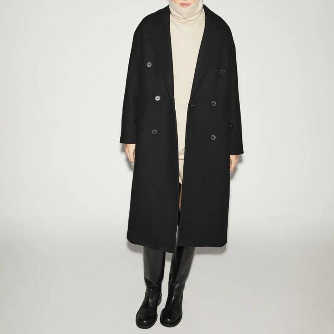 zara italian wool coat