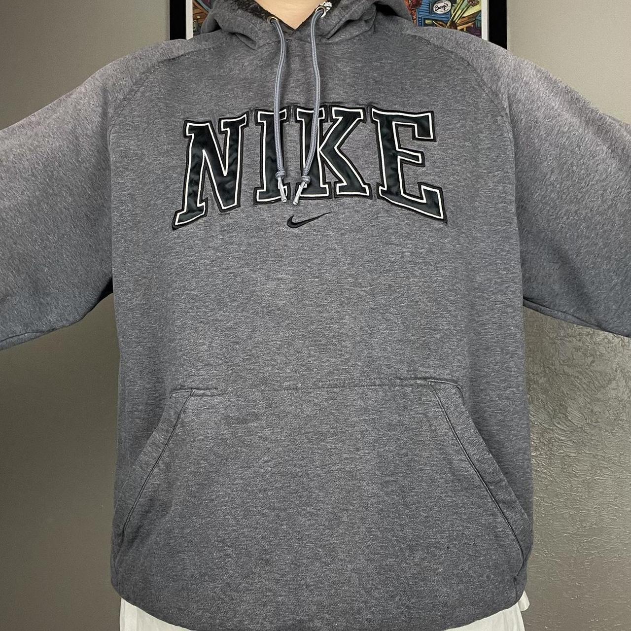 distressed nike hoodie