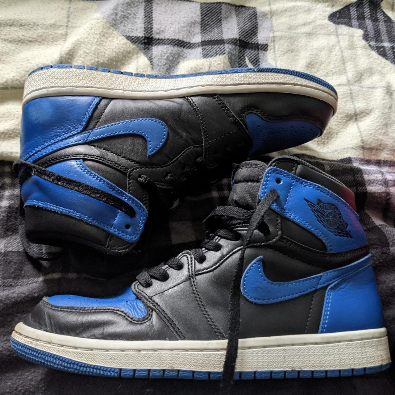 Air Jordan 1 royal blue high Size US 7.5 UK 6.5... - Depop