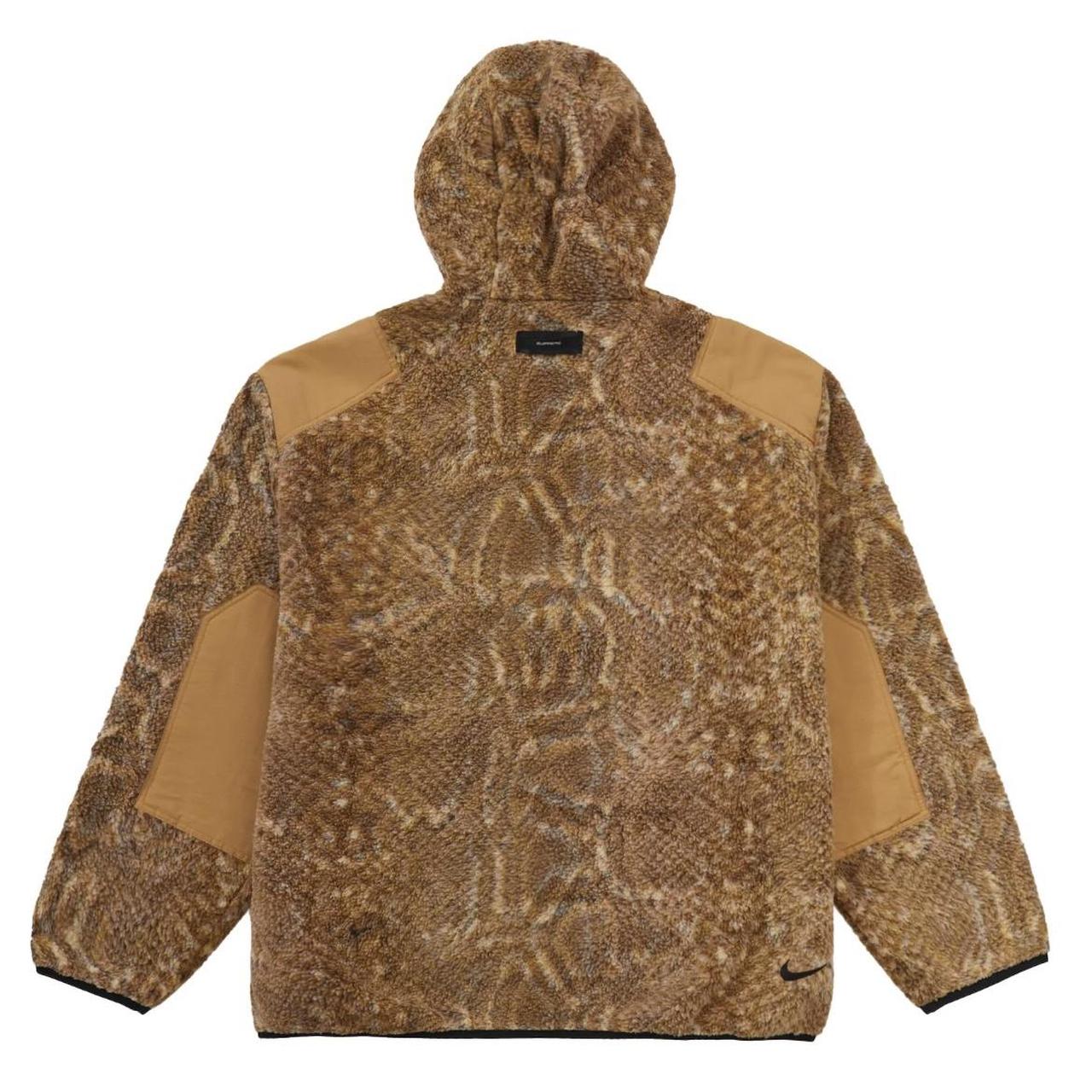 Supreme Nike ACG Fleece Pullover Gold Snakeskin... - Depop