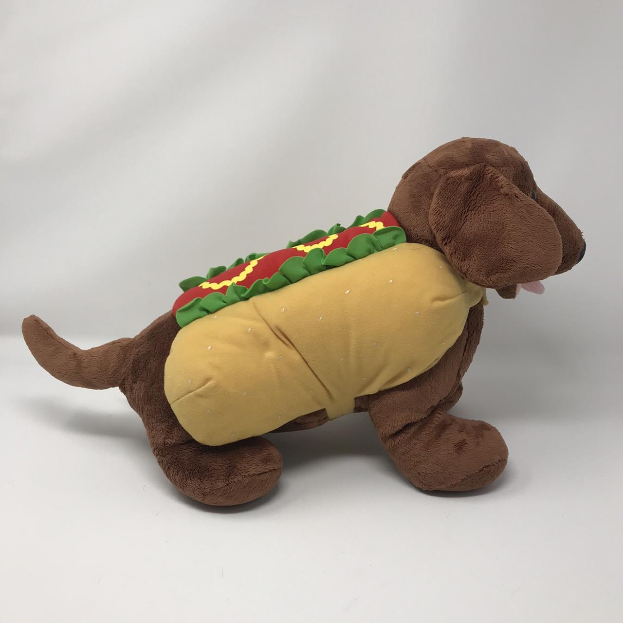 BABW Build A Bear Hot Dog Daschund Plush Gently... - Depop