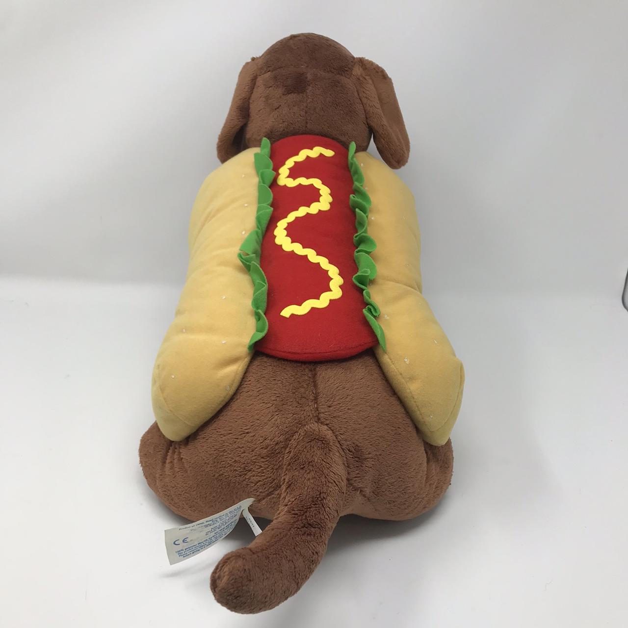 BABW Build A Bear Hot Dog Daschund Plush Gently... - Depop