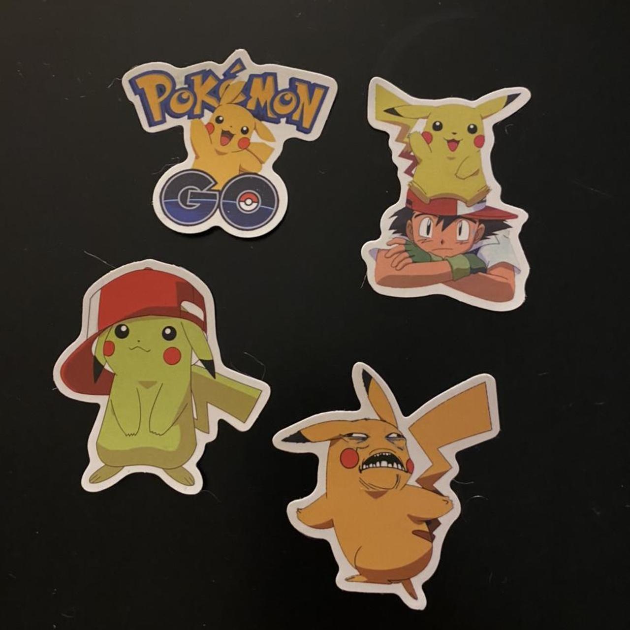 4-PACK POKEMON IRON ON PATCHES EASY CLOTHING - Depop