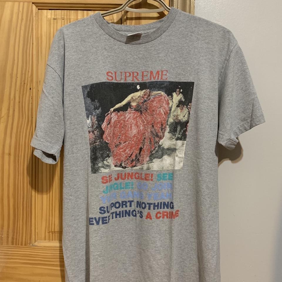 Supreme see jungle tee on sale