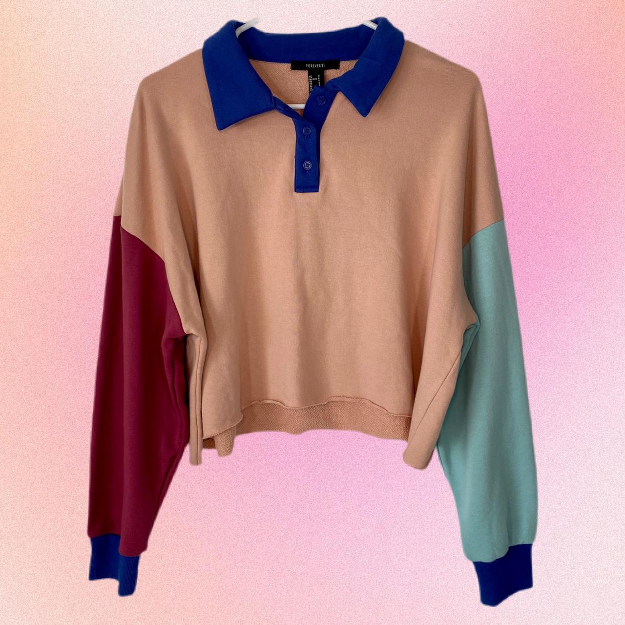 color block shirt forever 21