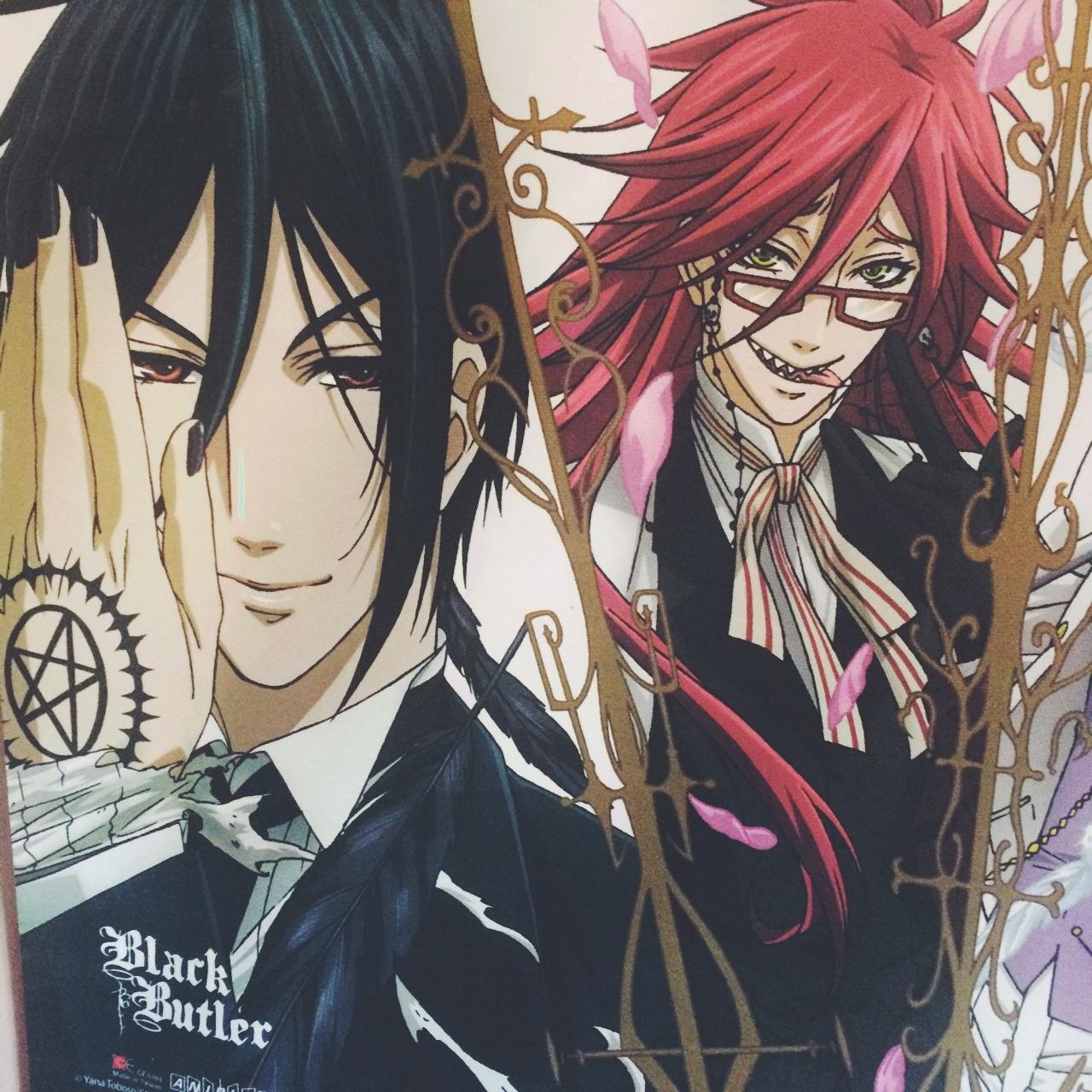  Black Butler Anime Fabric Wall Scroll Poster (16 x 20