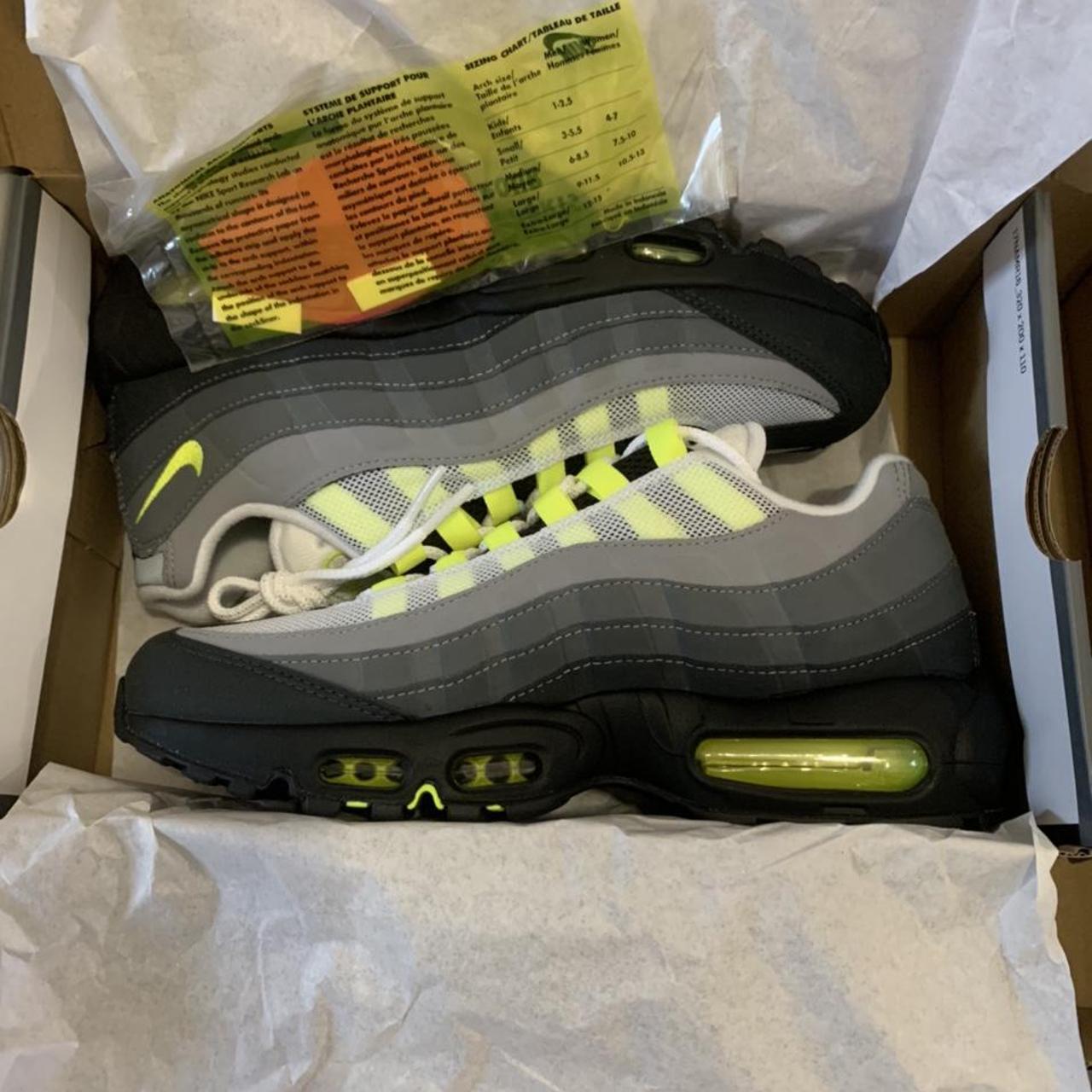 Nike air Max 95 neon OG Size 7 New with box - Depop