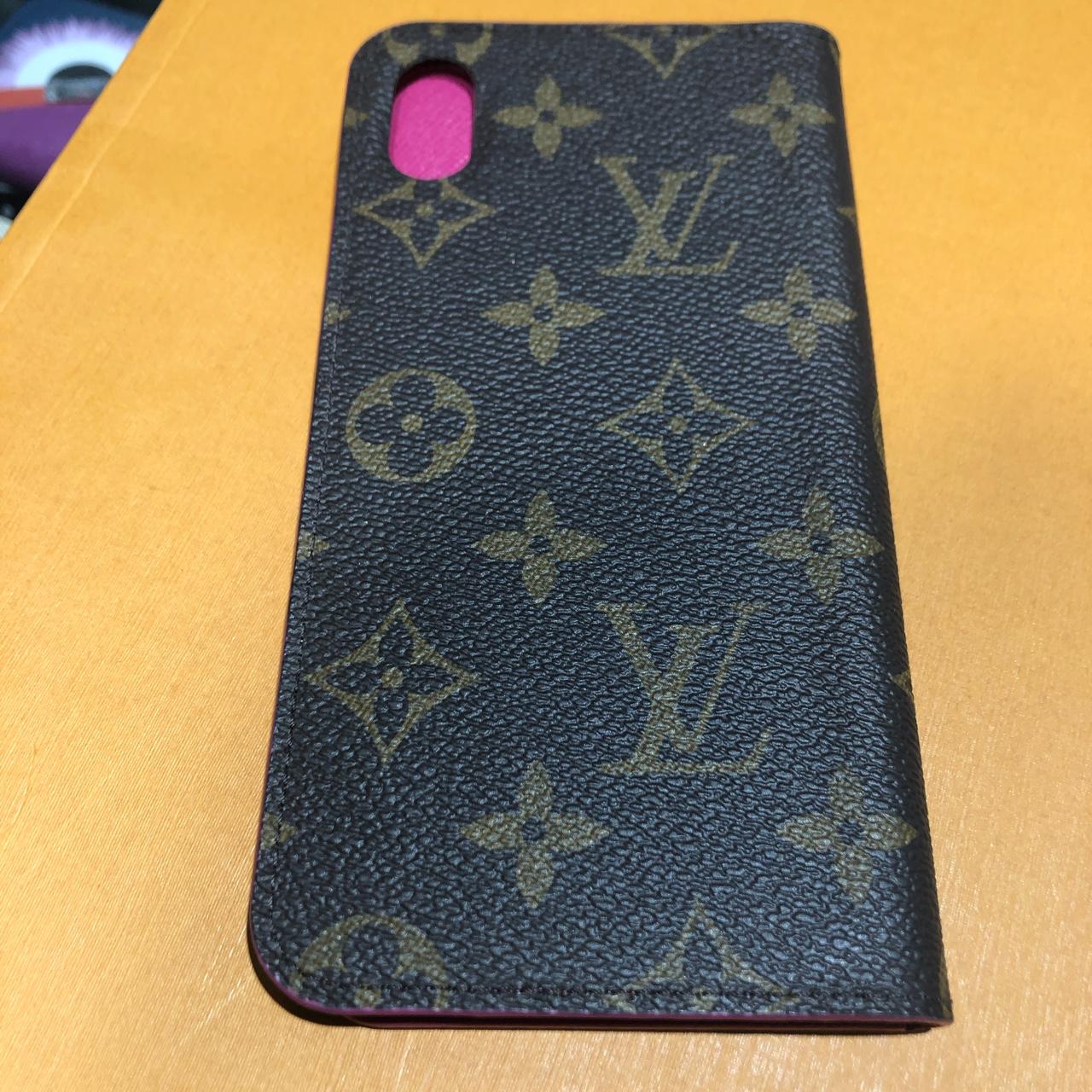 Louis Vuitton iPhone XS Max phone case Used Dents - Depop