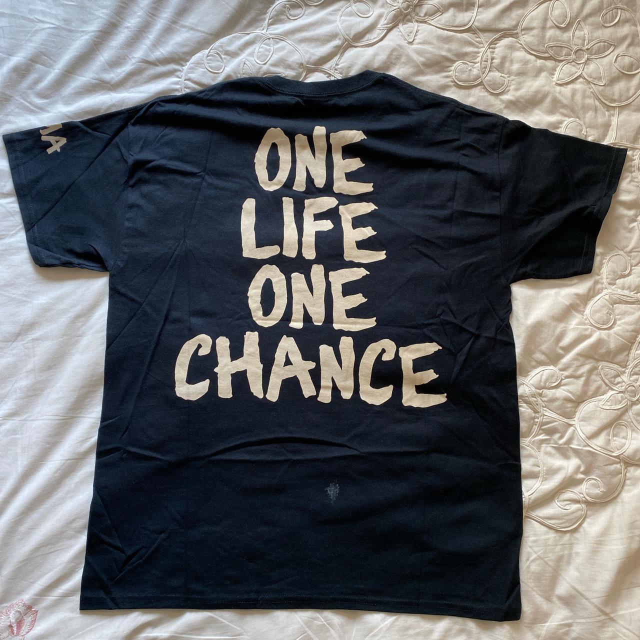 Toby morse h20 one life one chance shirt, Stain on...