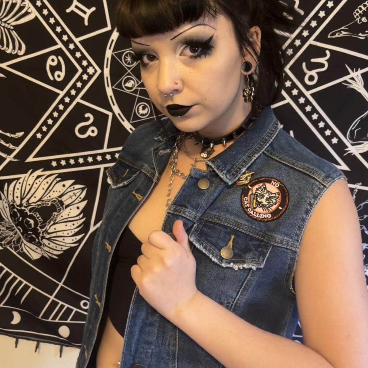 CHICANO POWER” DIY 🧷 PUNK JACKET SIZE S - super | Depop CHICANO POWER” DIY 🧷 PUNK JACKET SIZE S - super | Depop