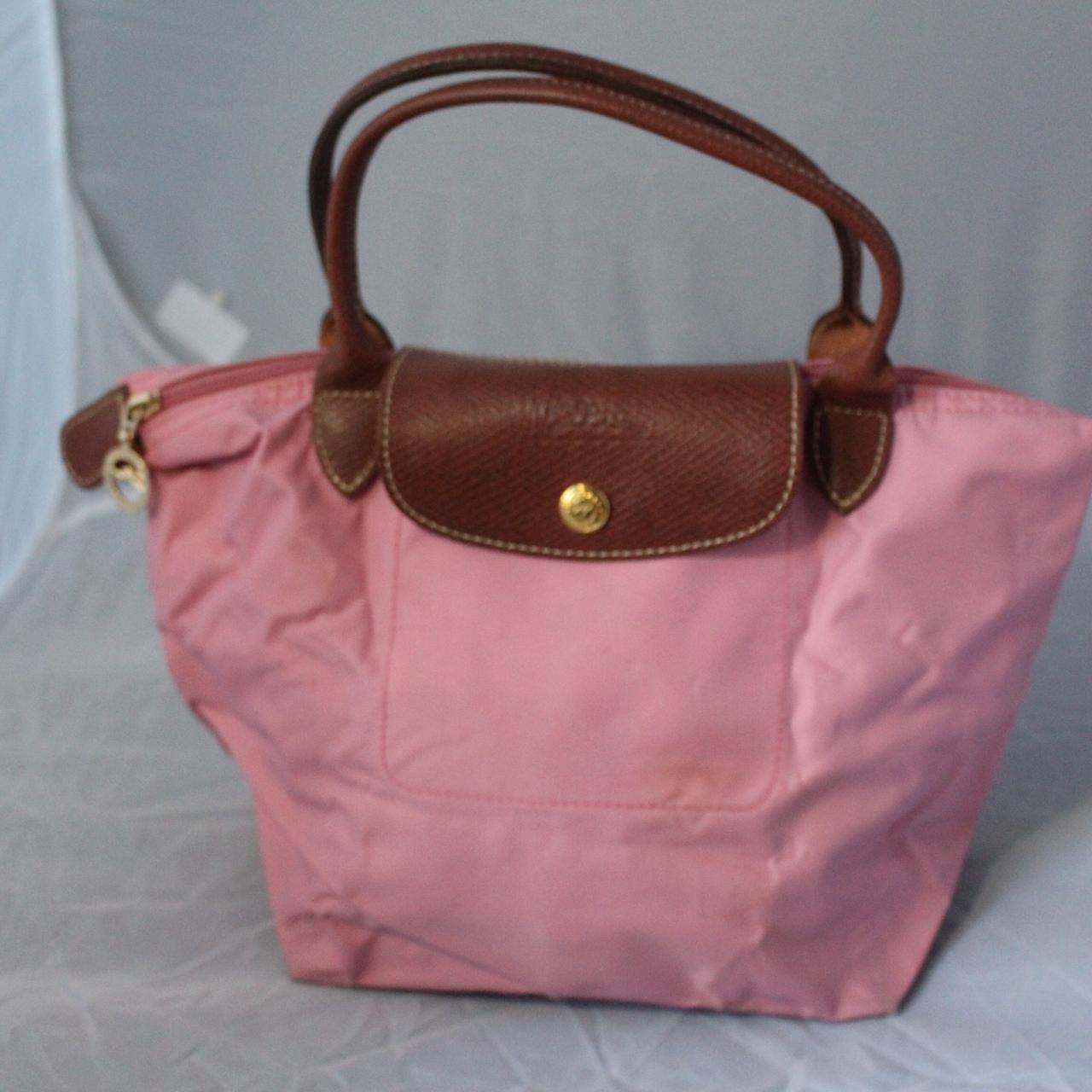 Authentic Longchamp Le Pliage Small Tote Bag Pink