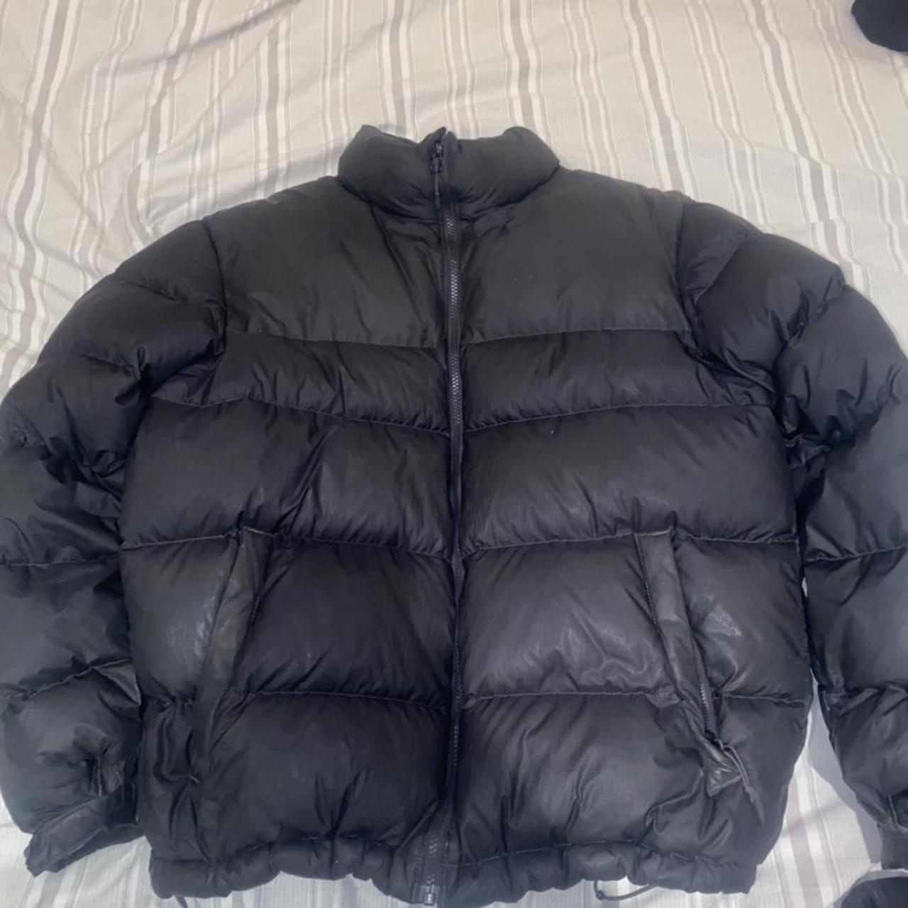 north face nuptse black label