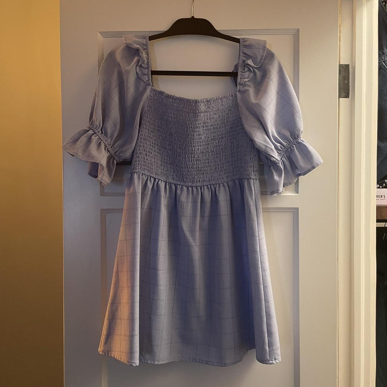 Dolls Kill Women's Blue Dress | Depop