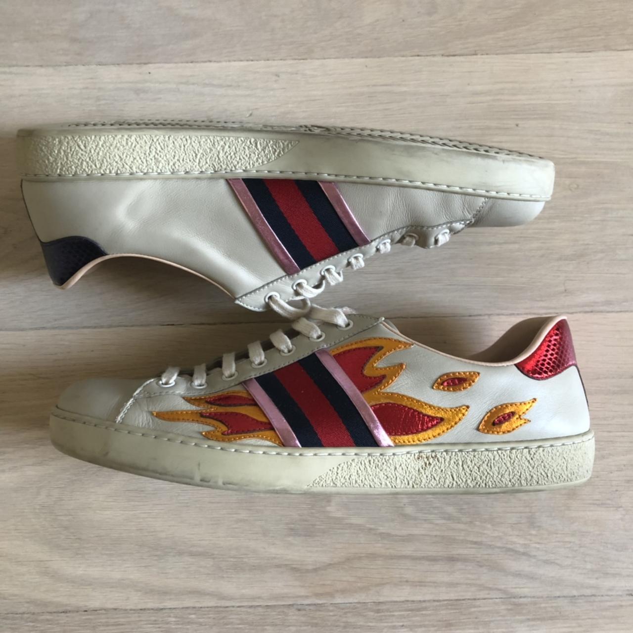 Gucci flame store ace