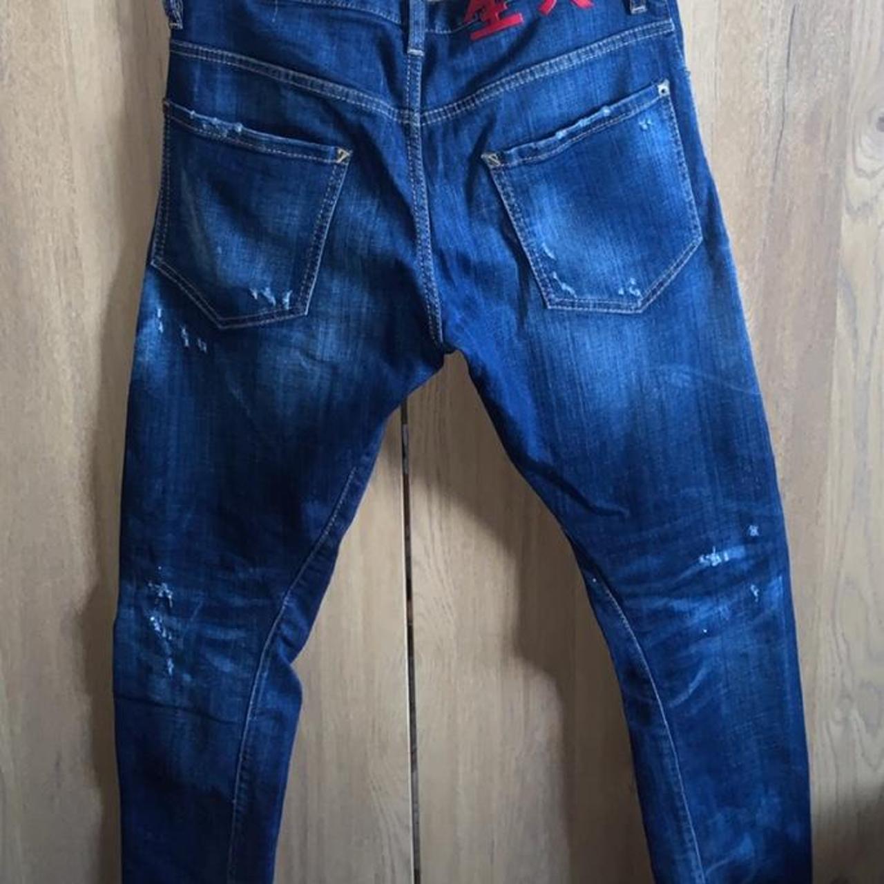 men s dsquared chinese jeans 9 10 condition size 30