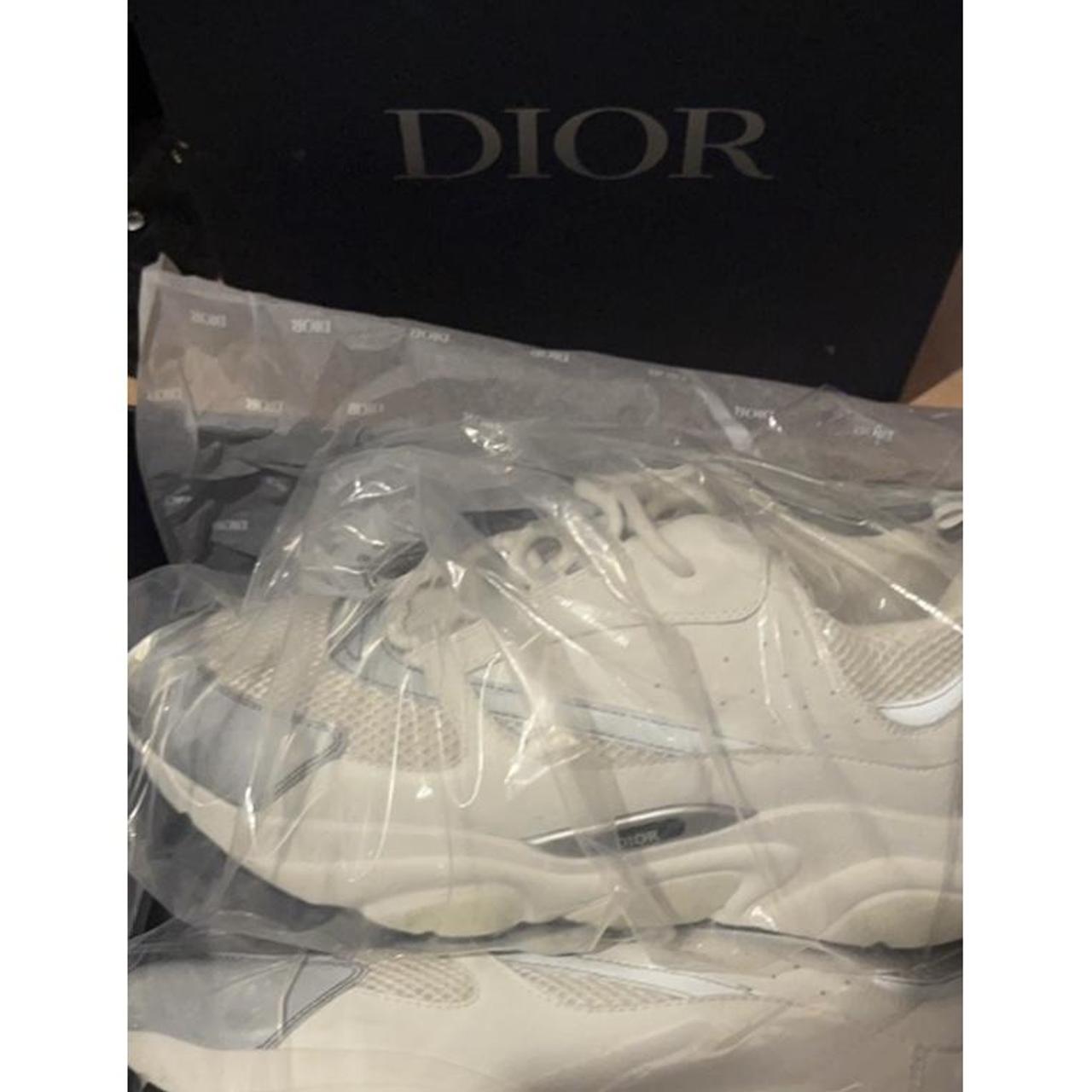 Dior b22// white brand new//great condition selling... - Depop