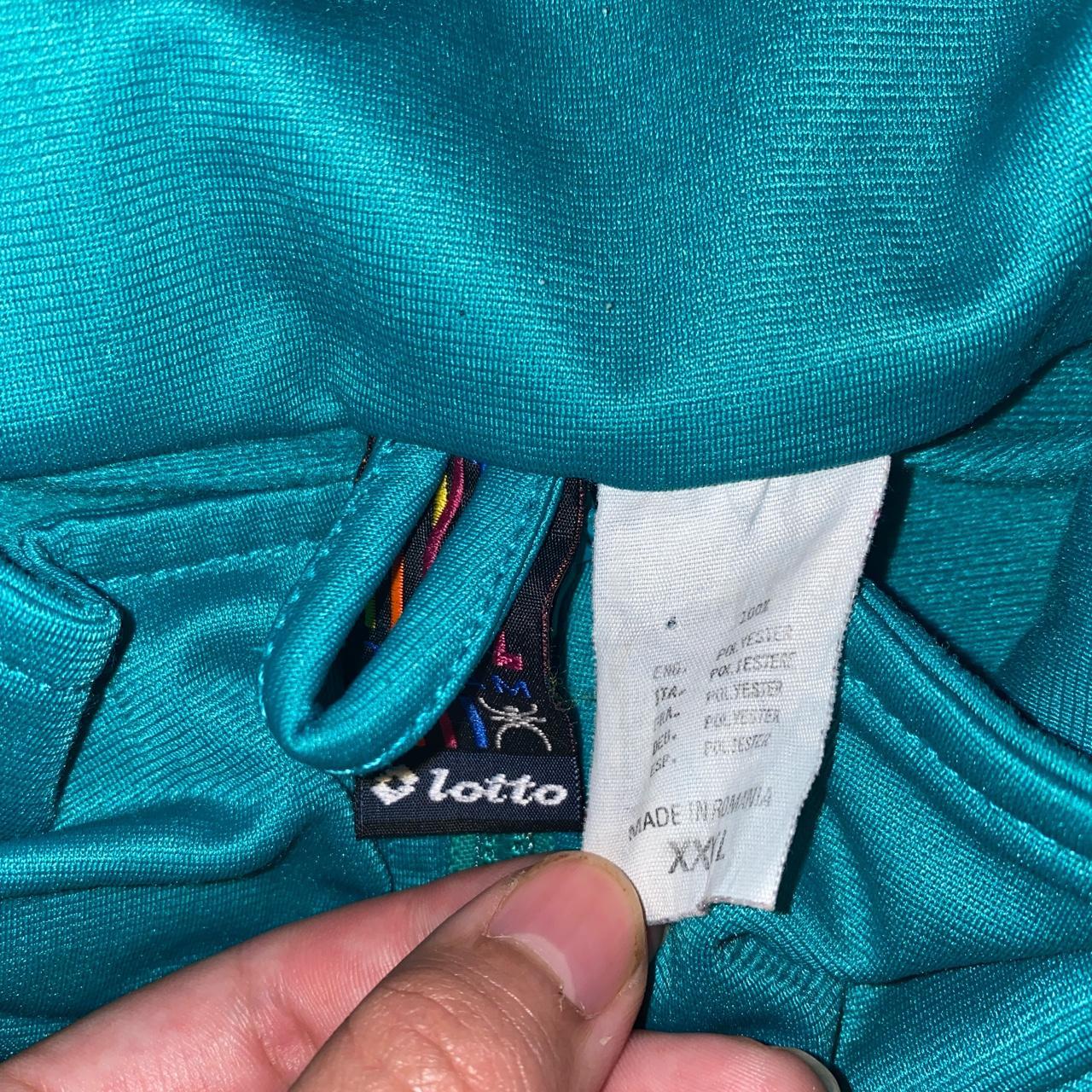 Lotto Men's Blue and Green Jacket (4)