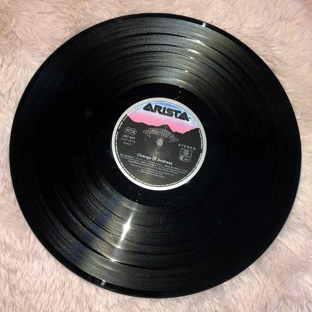 KROKUS CHANGE OF ADDRESS 1986 12” LP Vinyl... Depop