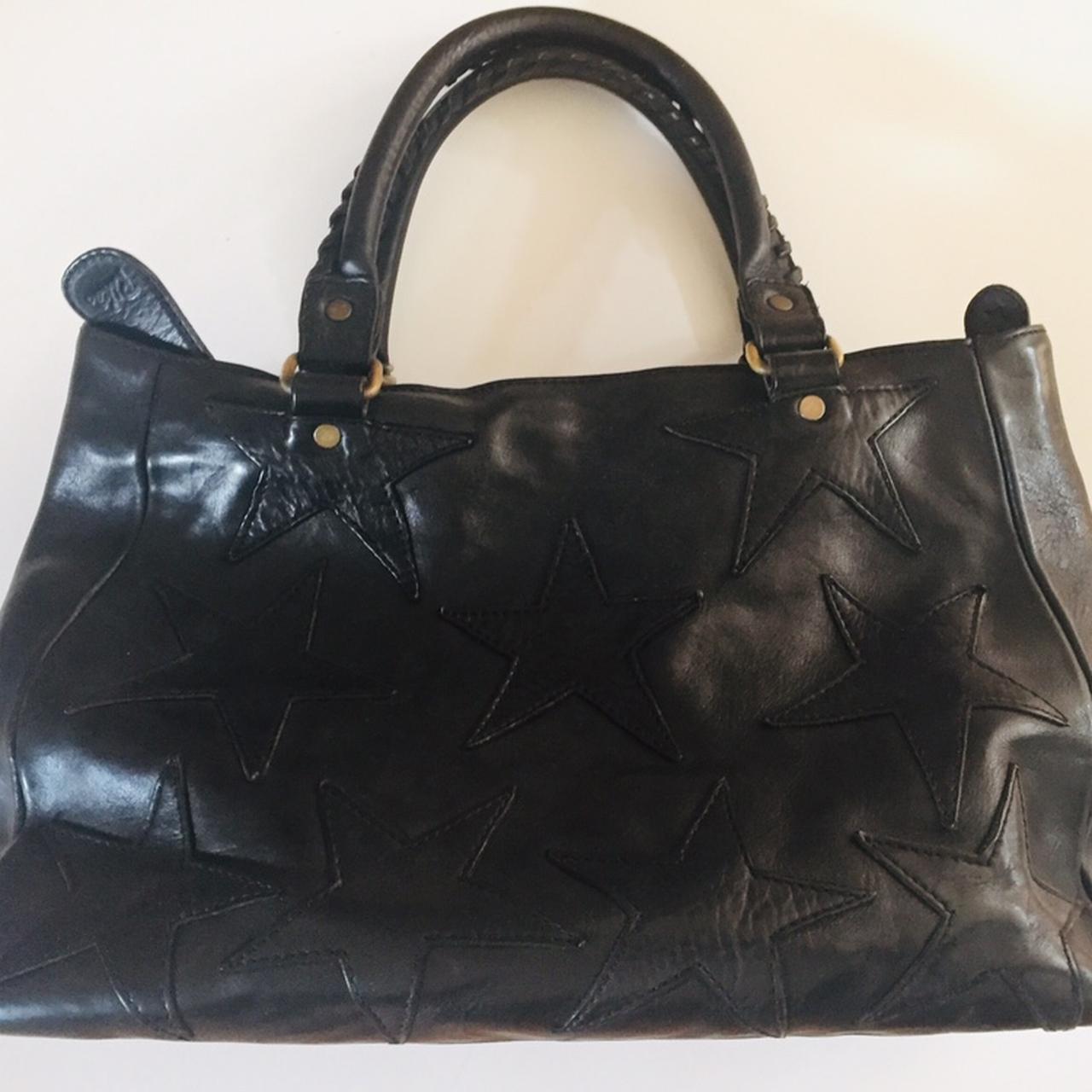 Iconic Rika Star Bag black leather, #rika #starbag...