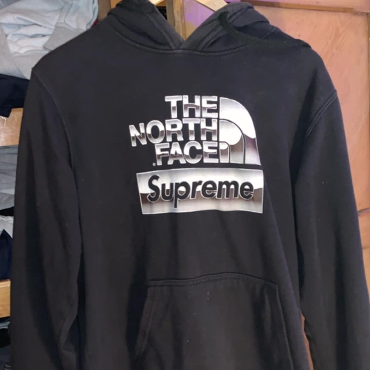 ️supreme North Face Box Logo Metallic Hoodie ️7 10 - Depop