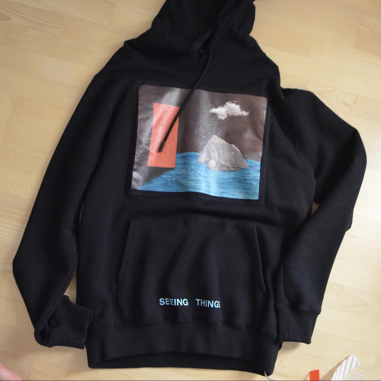 Off white clearance surreal hoodie