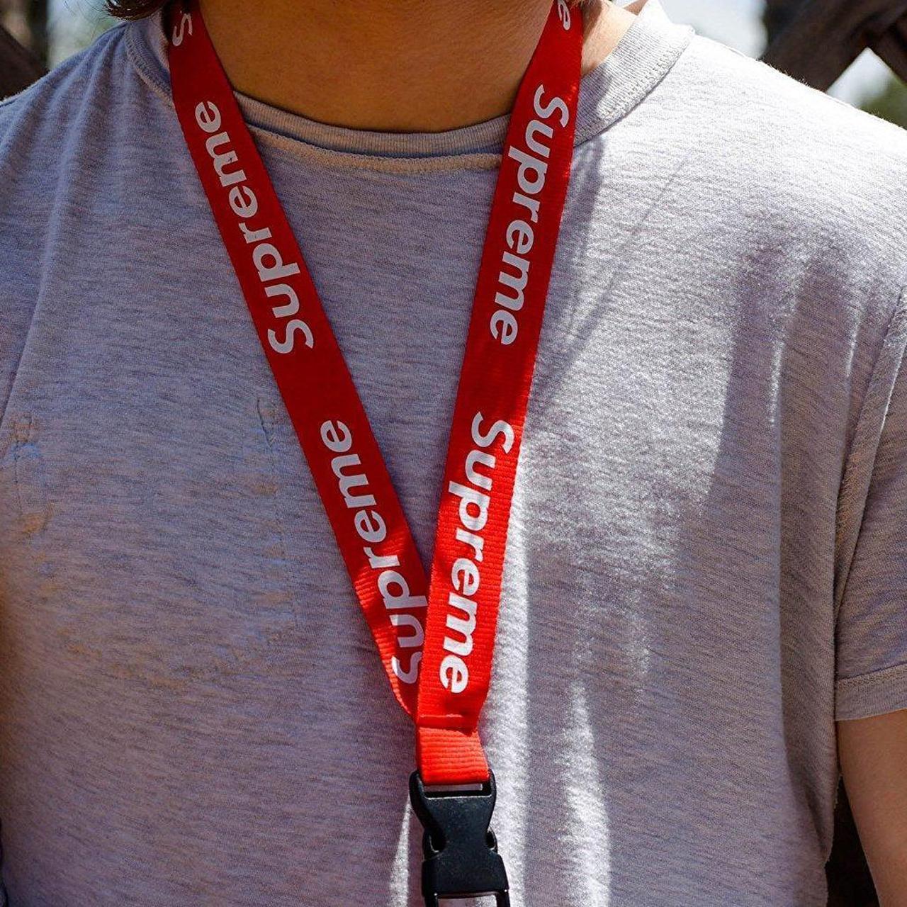 Supreme Lanyard Double-Sided Neck Straps Phone