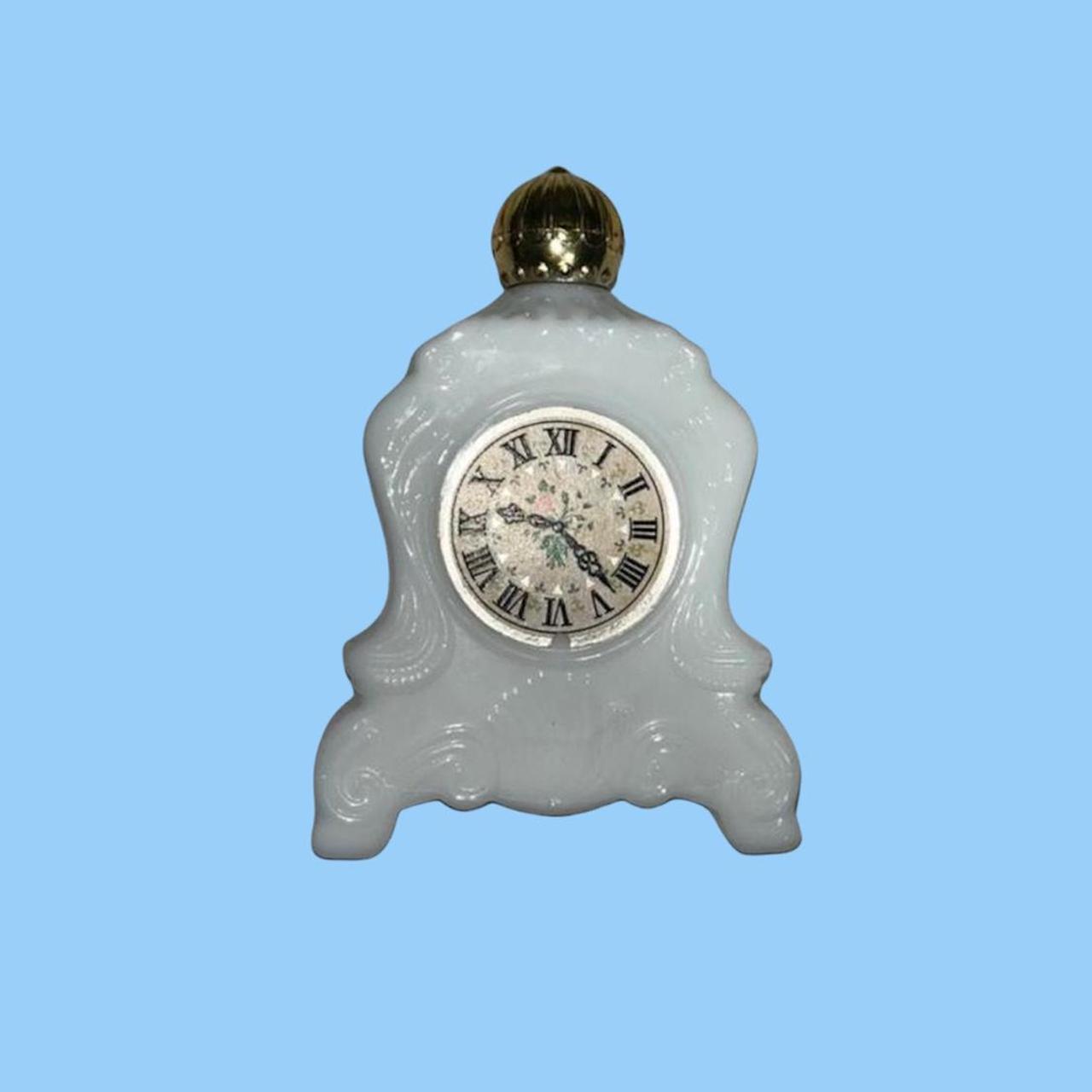 avon clock perfume bottle