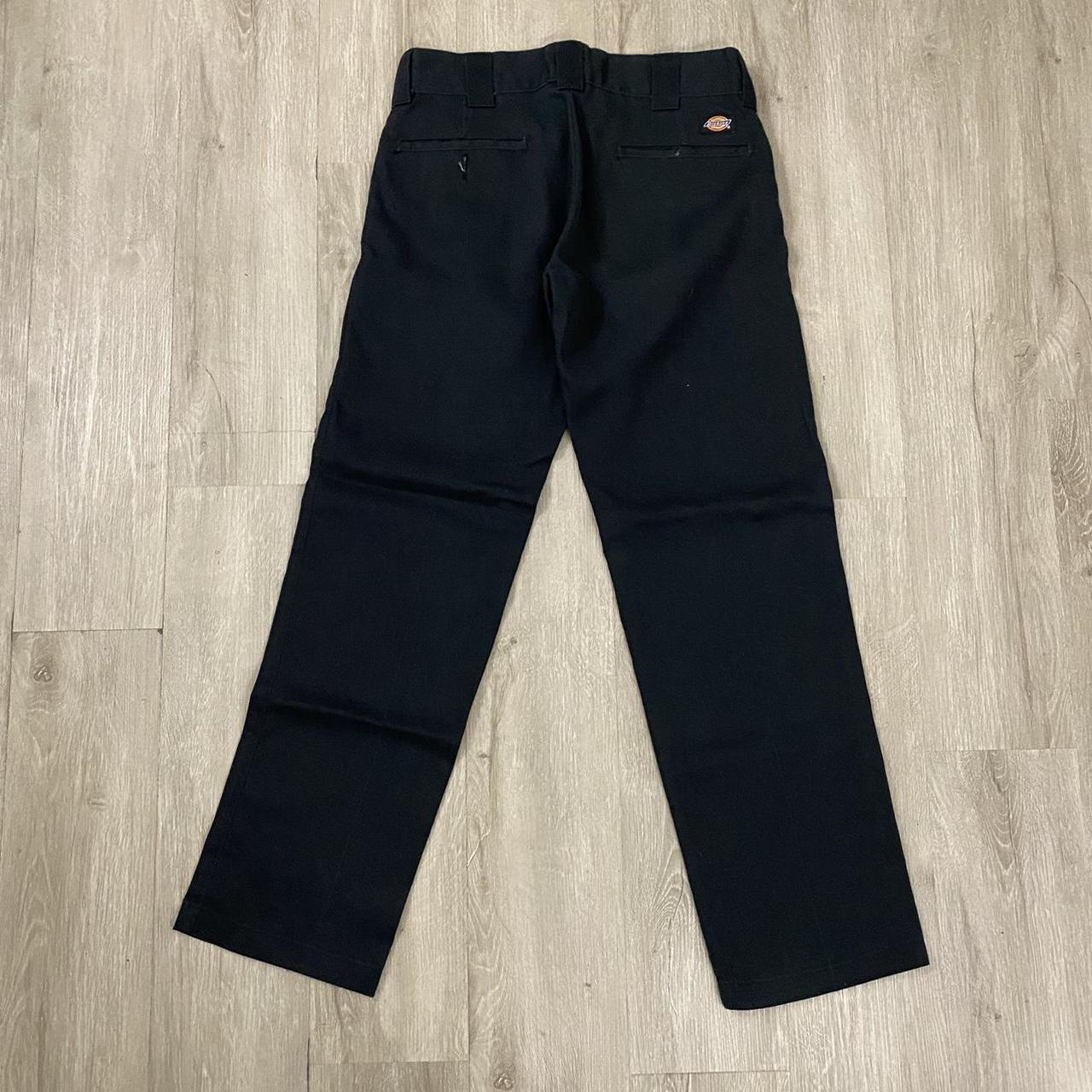 Vintage black dickies pants 30x30 In great condition... - Depop