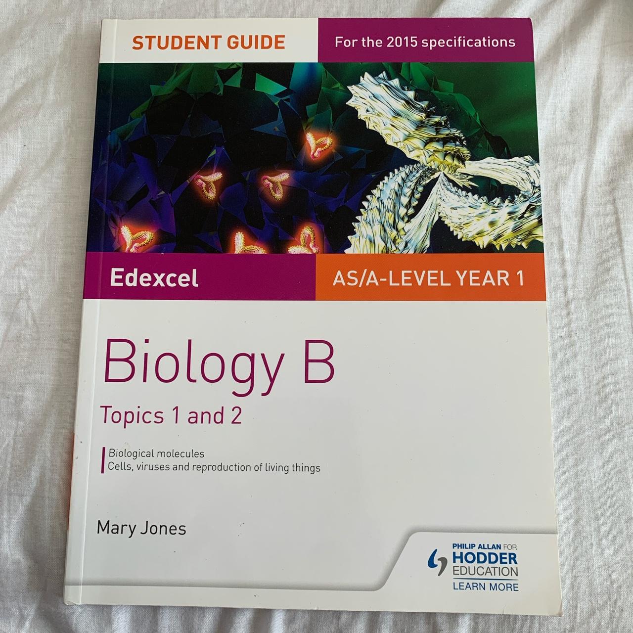 Edexcel Biology B Student Guide Topics... - Depop