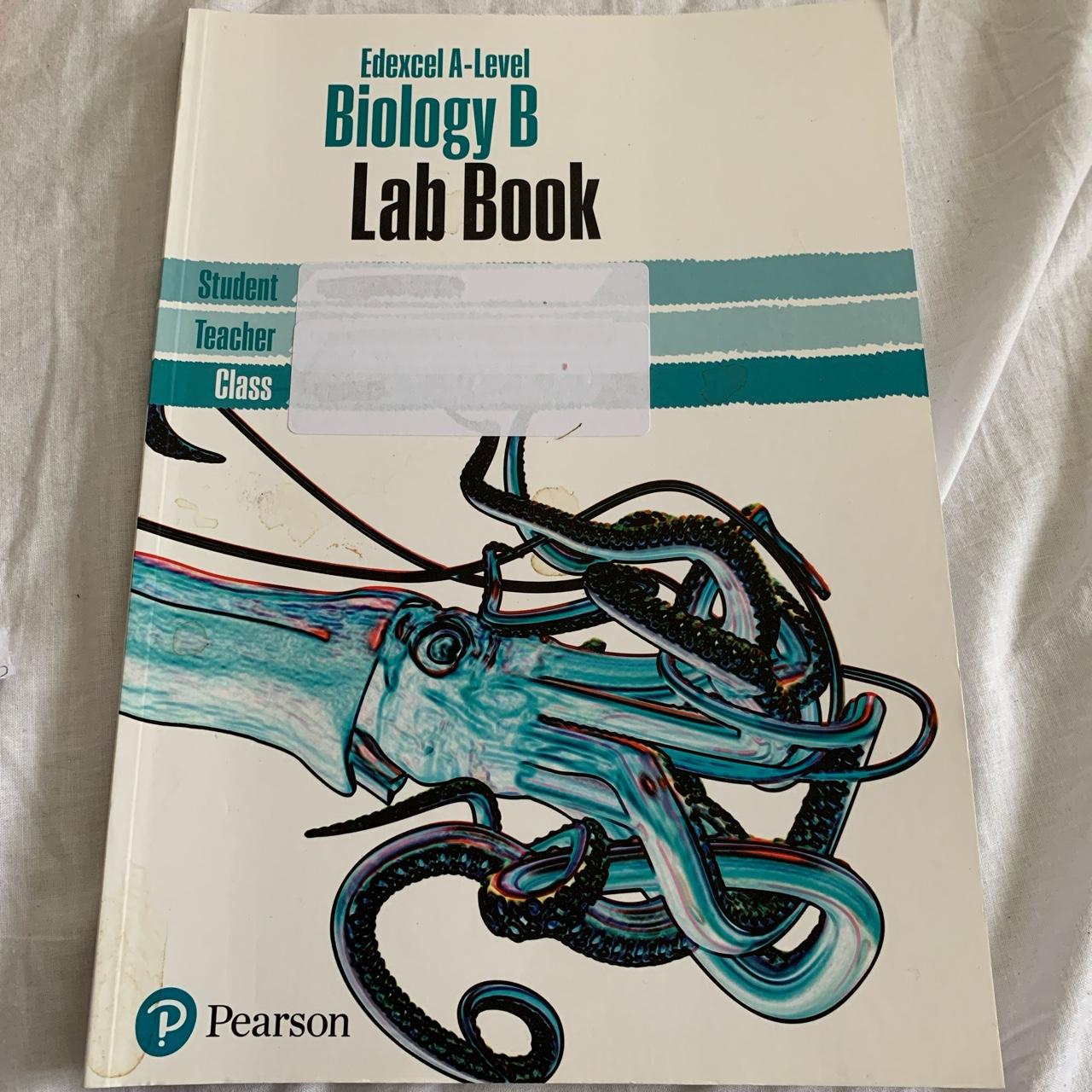 Edexcel A-Level Biology B Lab Book Pearson Brand... - Depop