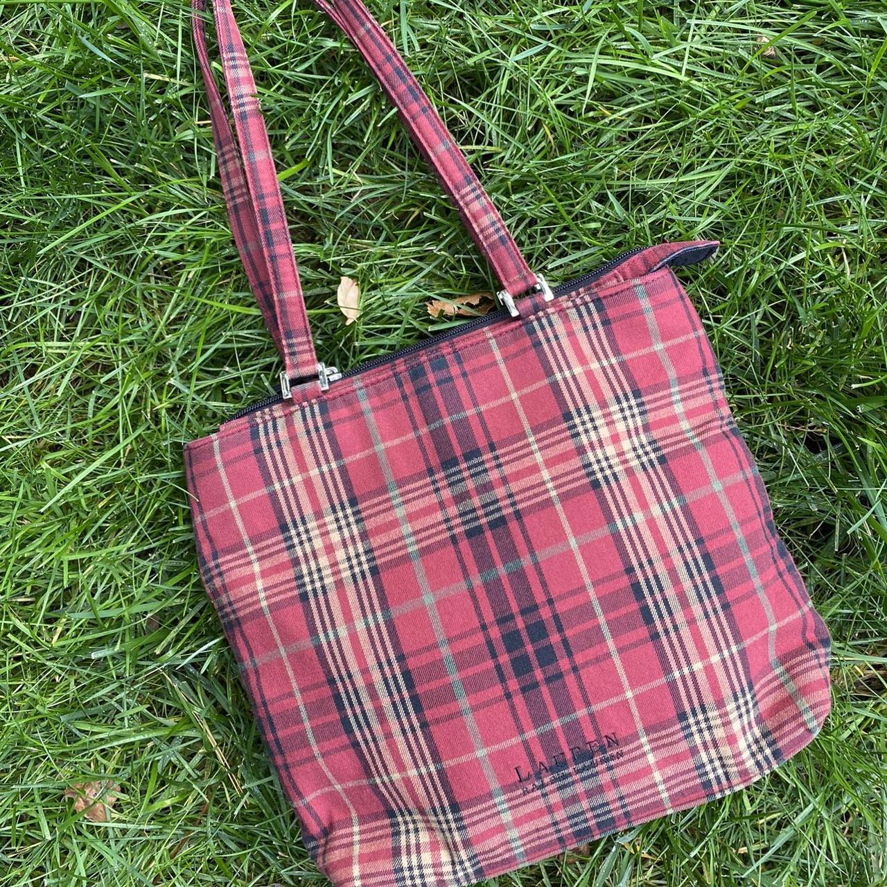 Red Tartan Makeup Bag | Handcrafted in Wales – Emma Easter Handcrafted