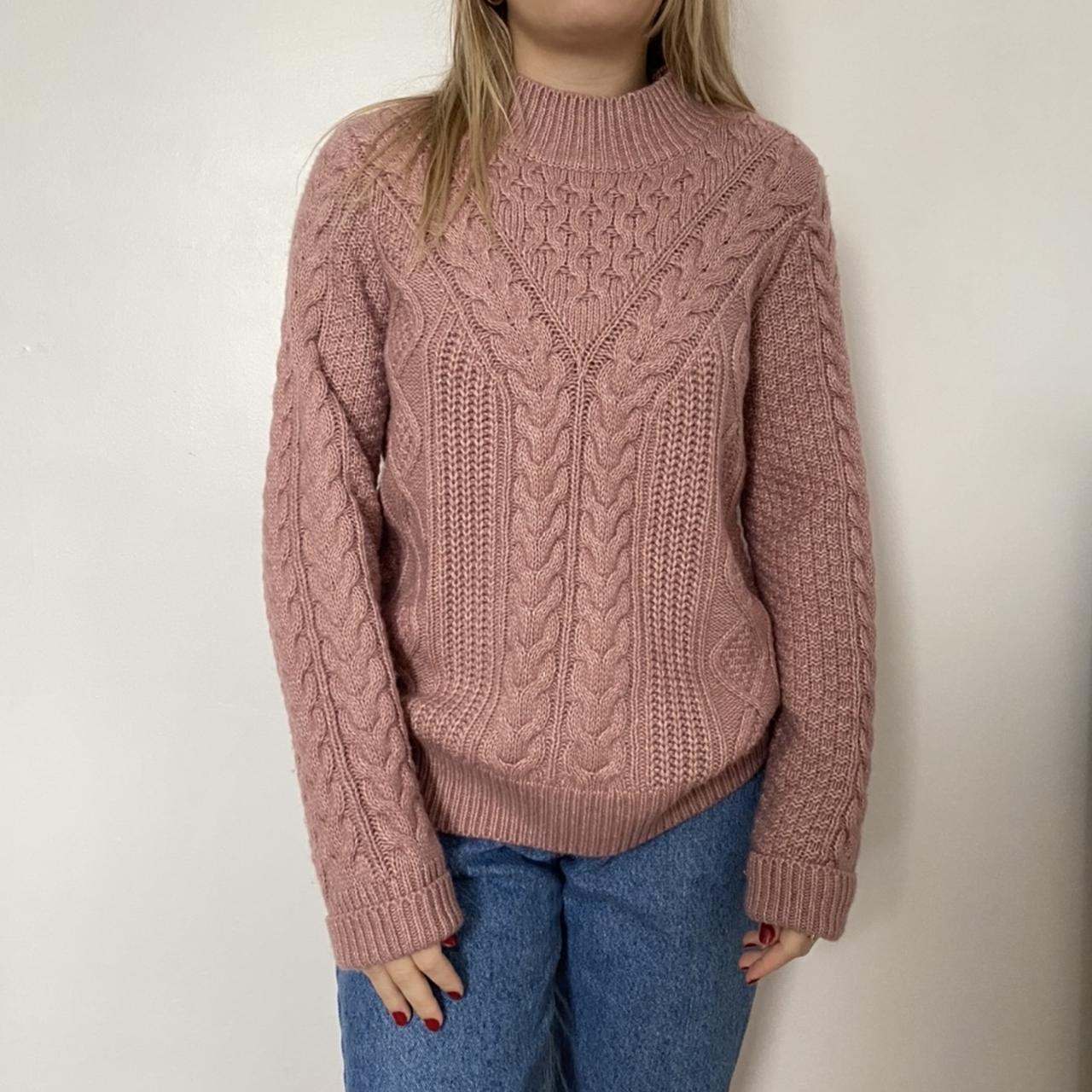 abercrombie cable knit sweater