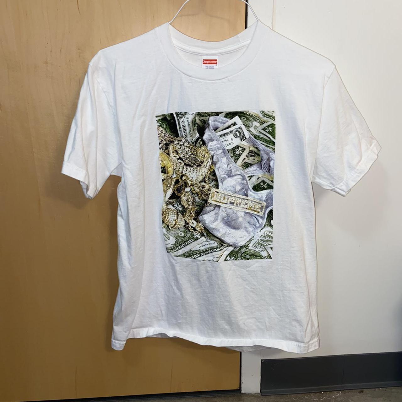 Supreme money clearance shirt